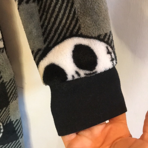 Disney the Nightmare before Christmas Jack Skeleton one piece jumpsuit Sz 4/6 - Picture 4 of 14